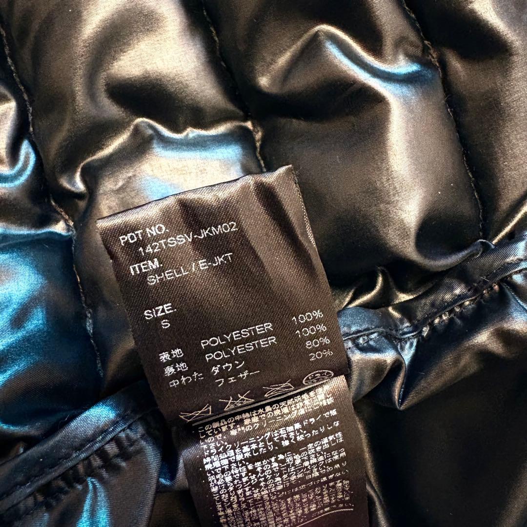 NEIGHBORHOOD ネイバーフッド ノーカラーダウンジャケット