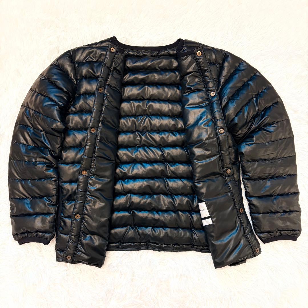 NEIGHBORHOOD ネイバーフッド ノーカラーダウンジャケット