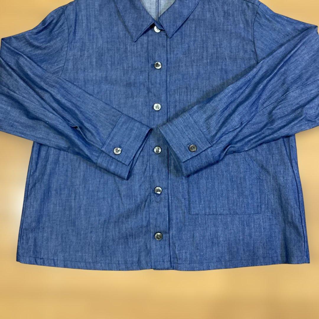 未使用【mizuiro ind/ミズイロインド】デニムジャケット