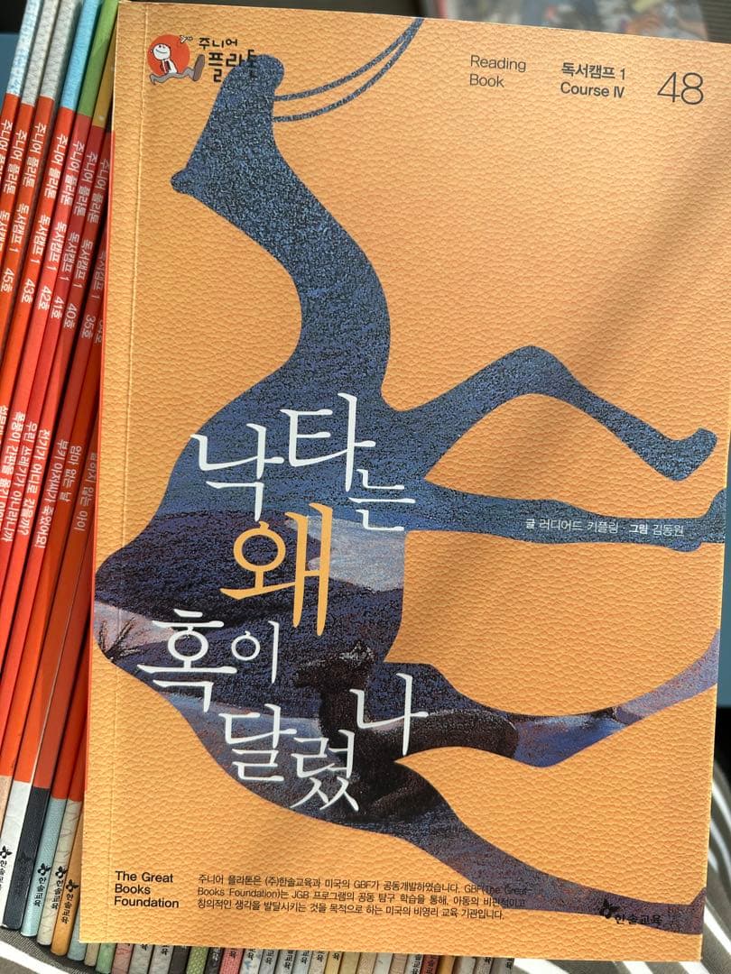 ジュニアプラトン 韓国語学習 주니어플라톤 독서캠프韓国本　韓国ジュニア本