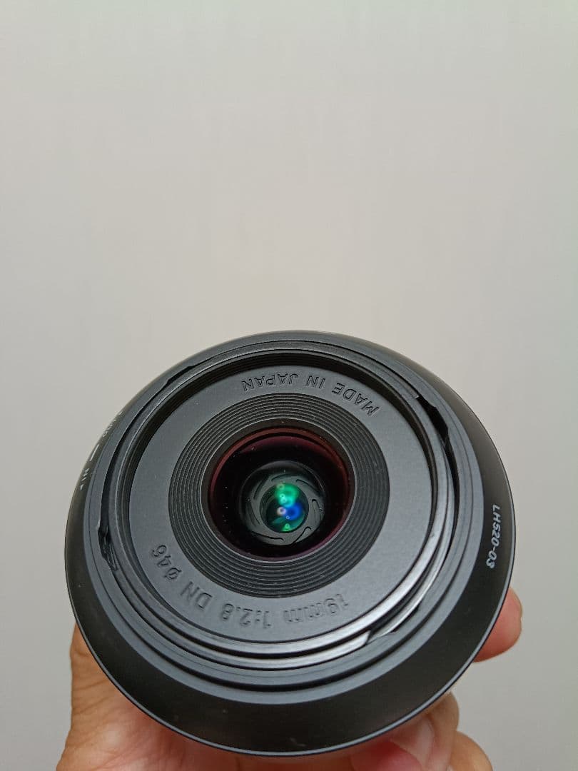 マイクロフォーサーズ SIGMAレンズ2本 19mmと30mm F2.8 DN