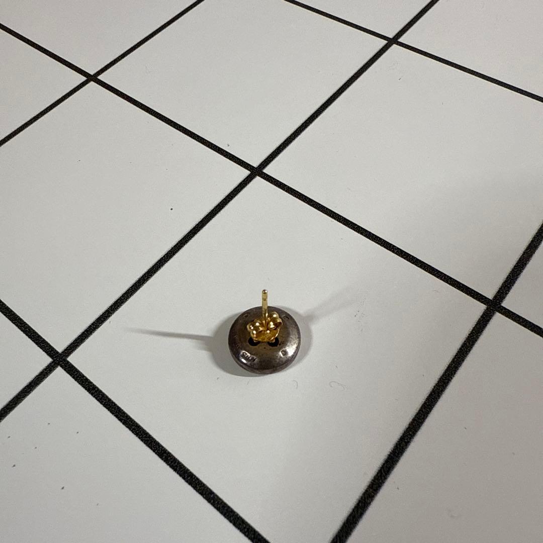 ボタン片耳用ピアス　wagamama別注