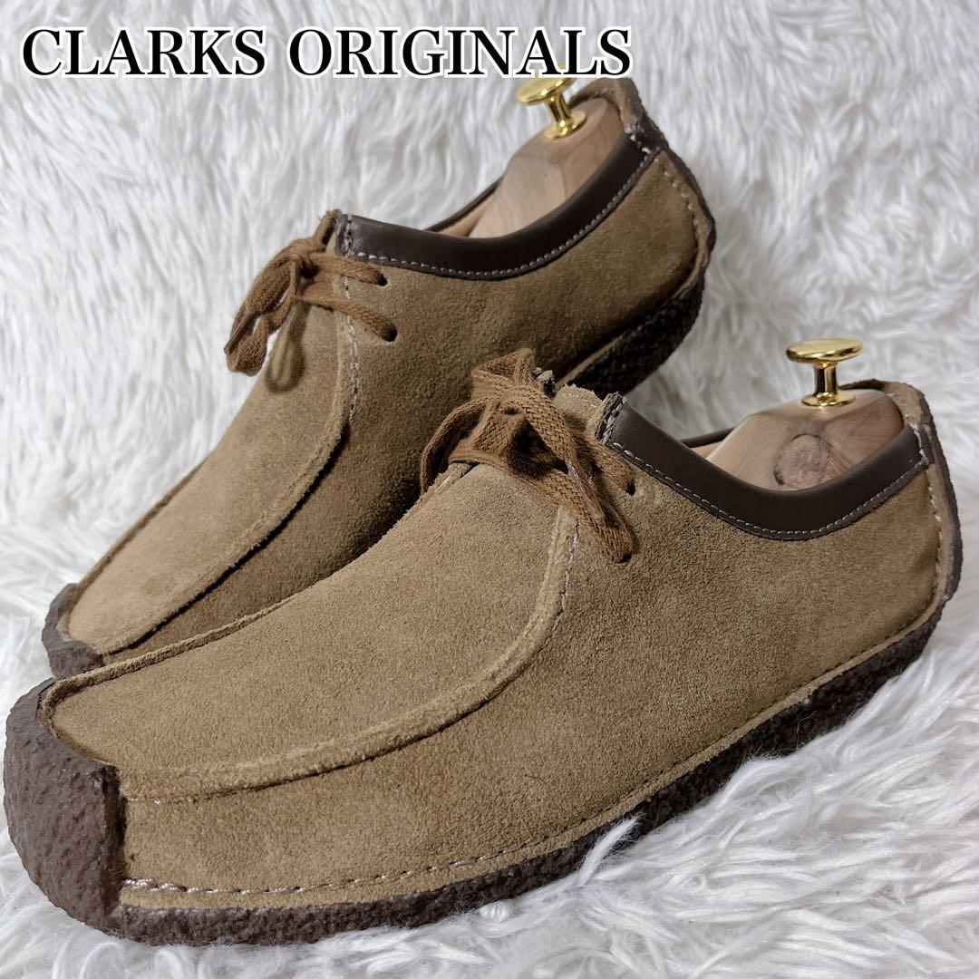 【未使用級】人気 クラークスオリジナルズ ナタリー ブラウン 25.5cm