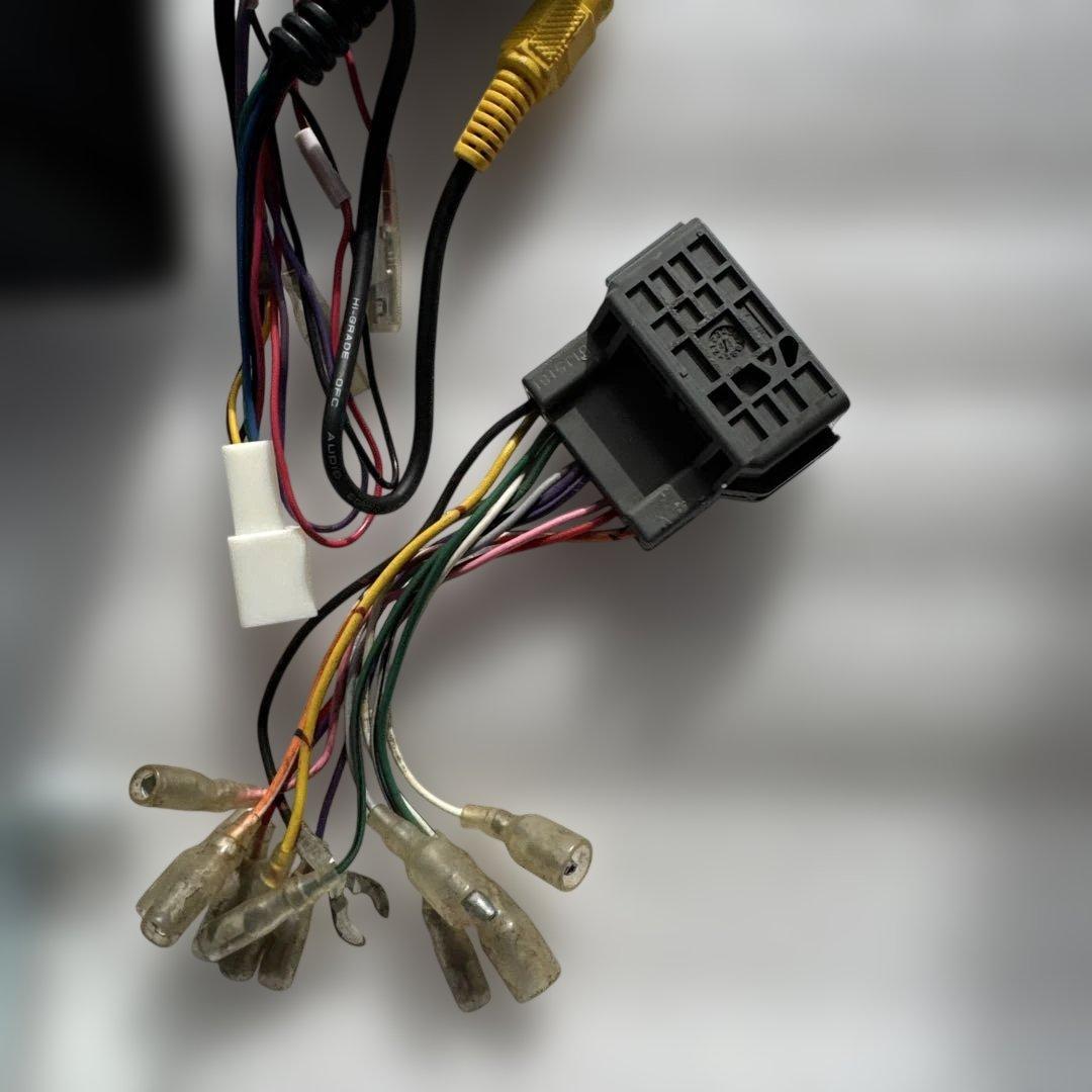 n-box JF1 8インチ用 カーオーディオ 取り付けキット 配線ハーネス付き