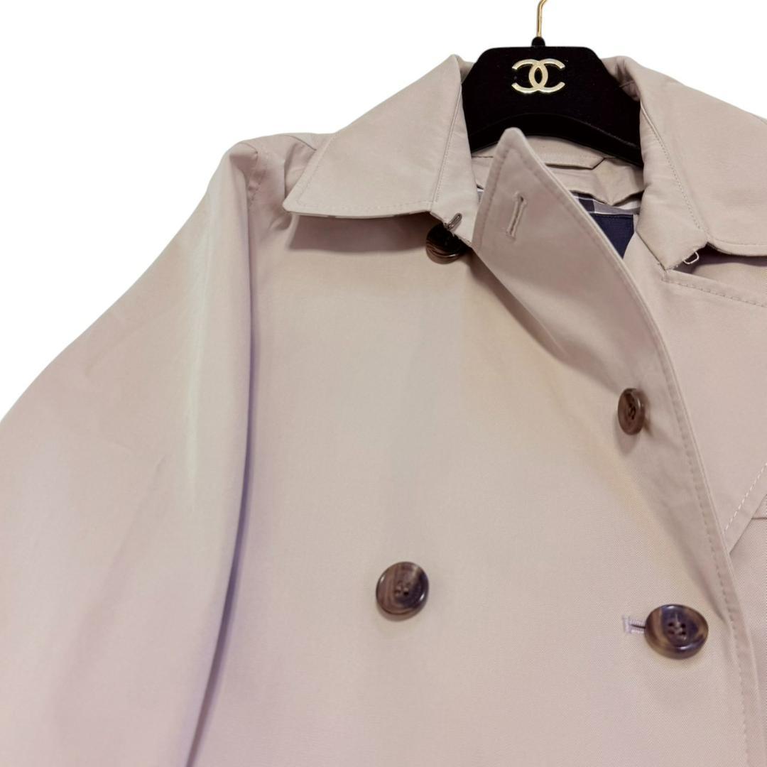 BURBERRY LONDON 腰ベルト コットン ノバチェック　トレンチコート