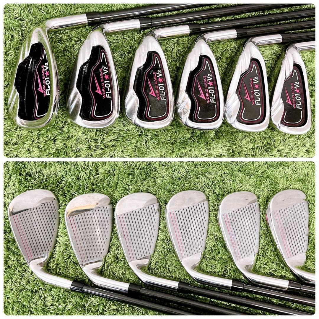 WORLD EAGLE adidas レディースゴルフクラブ 10本セット