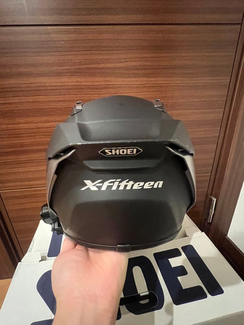 SHOEI X-Fifteen B+COM6xセット　純正ミラーシールド付き