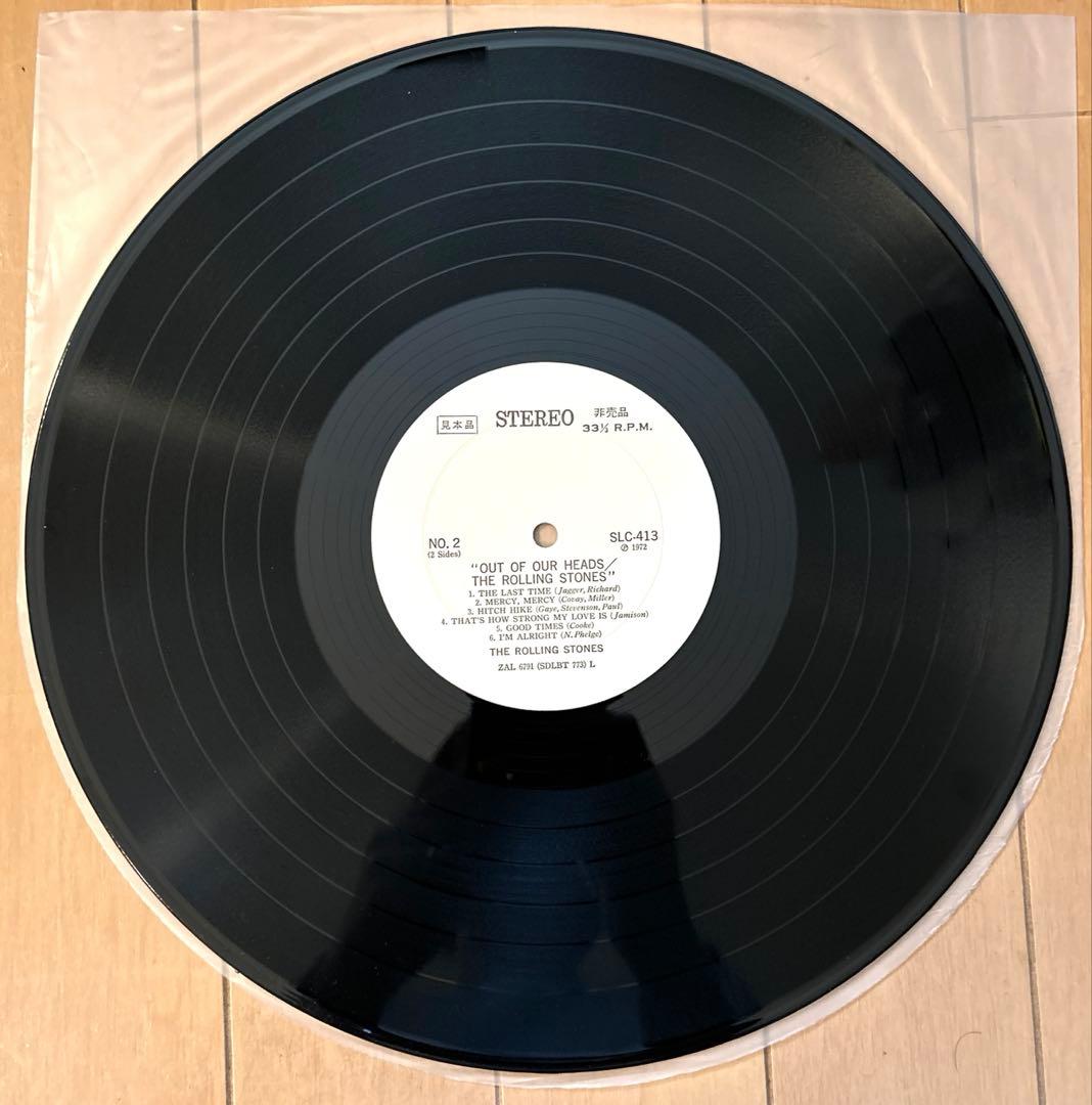 【超レア】見本盤LP 帯付ローリングストーンズ Out of Our Heads