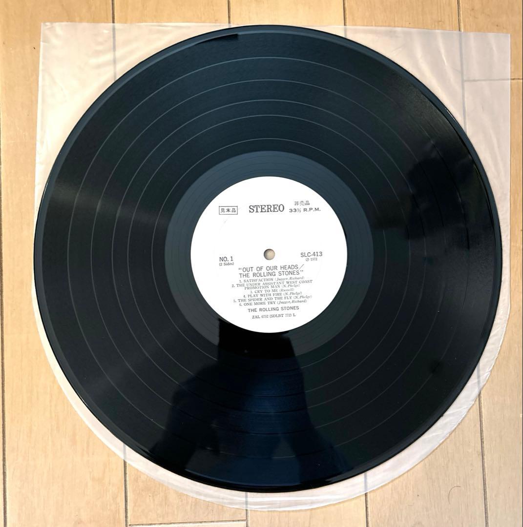 【超レア】見本盤LP 帯付ローリングストーンズ Out of Our Heads