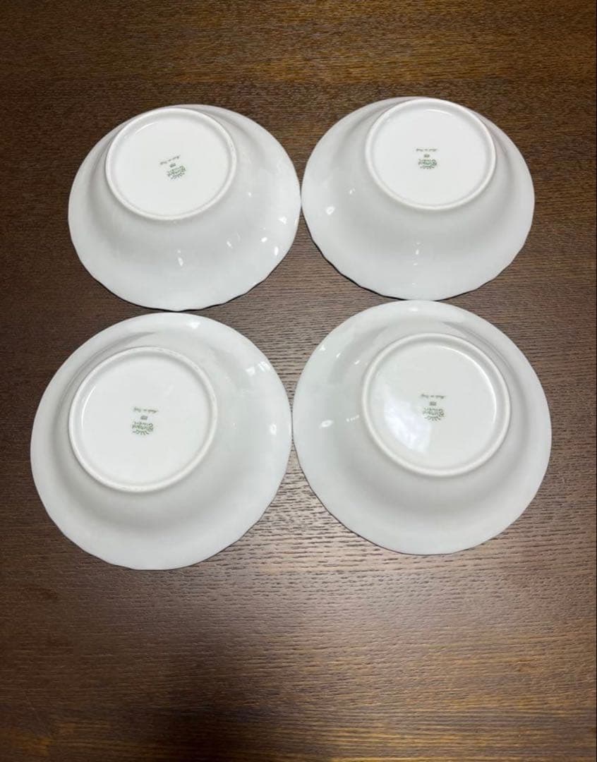 ジノリ ベッキオホワイト 14.5 サラダボウル4枚