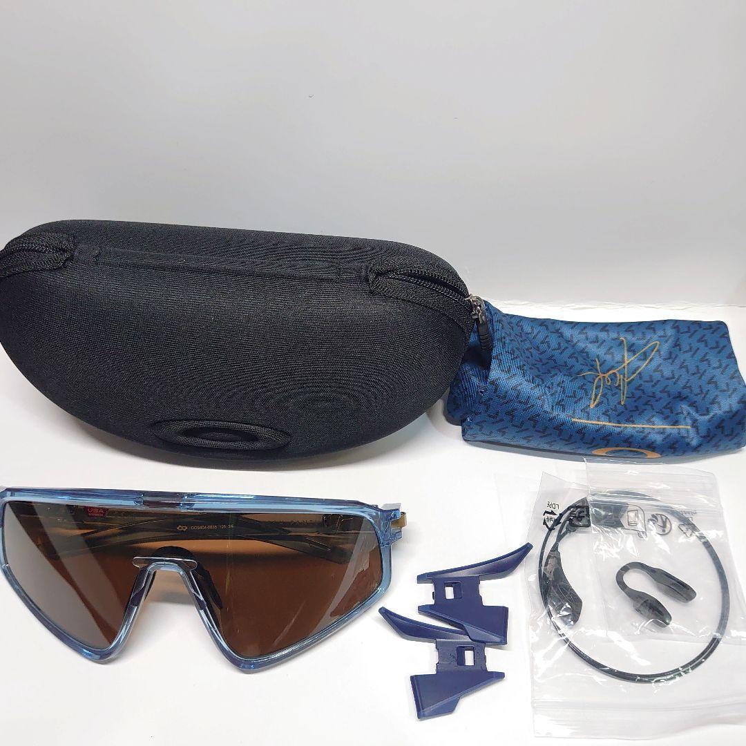 ✨美品✨OAKLEY LatchPanel ラッチパネル クリアブルー エムバペ