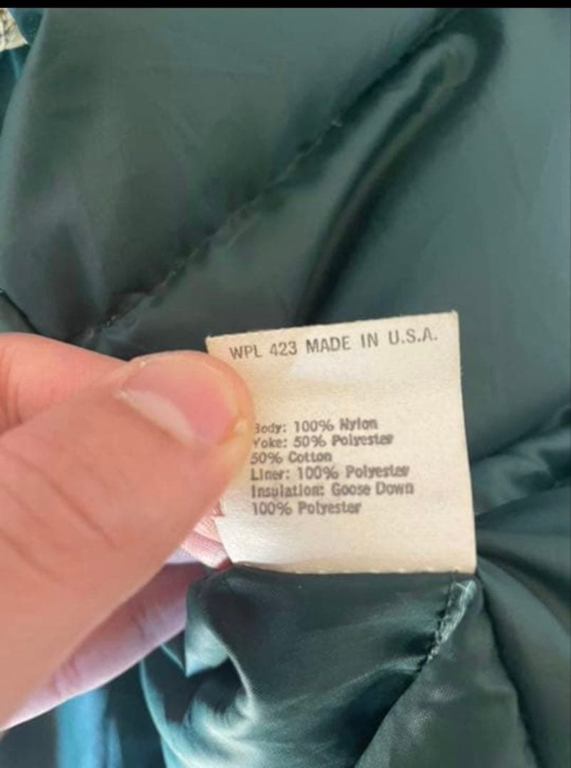 8*0様 キムタク着　ski Levis ダウンベスト　同型同色