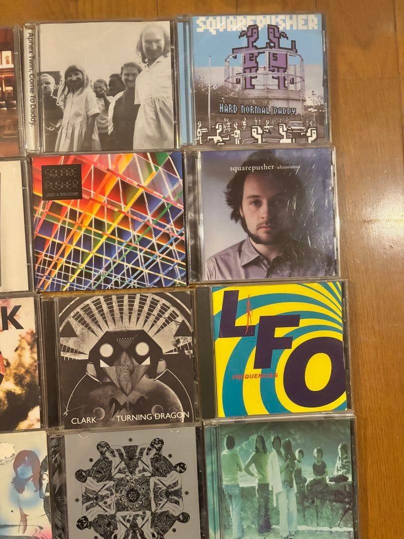 廃盤 レア盤 WARP ワープ エイフェックス・ツイン スクエアプッシャー cd