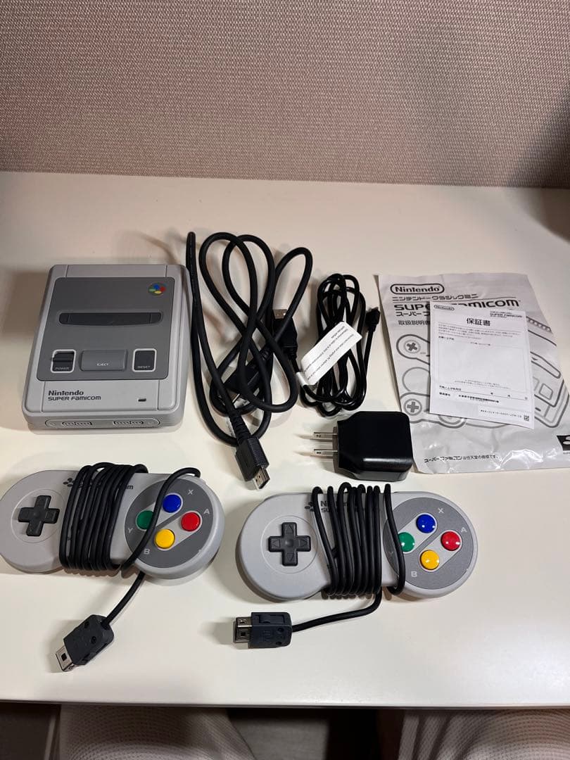 ニンテンドークラシックミニ　スーパーファミコン　ACアダプター付