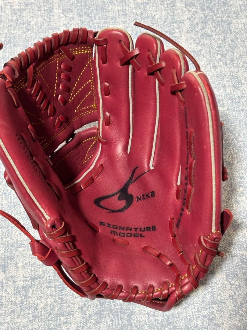 【超激レアモデル】Nike 軟式グローブ 松坂大輔　シグネチャーモデル　極美品