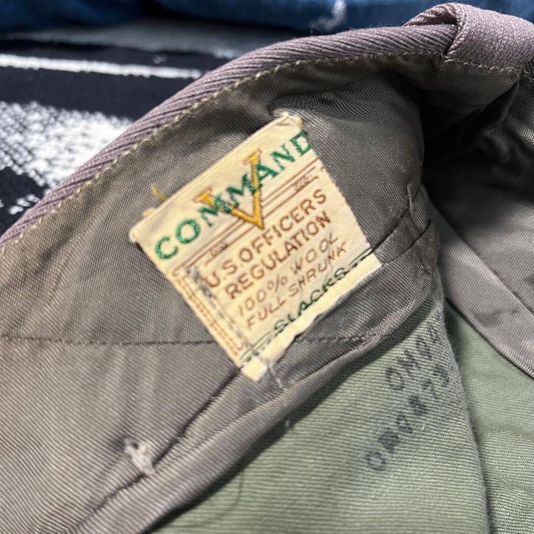 め*ん様 40s 50s ウィップコード ヴィンテージ ワークパンツ レーヨン