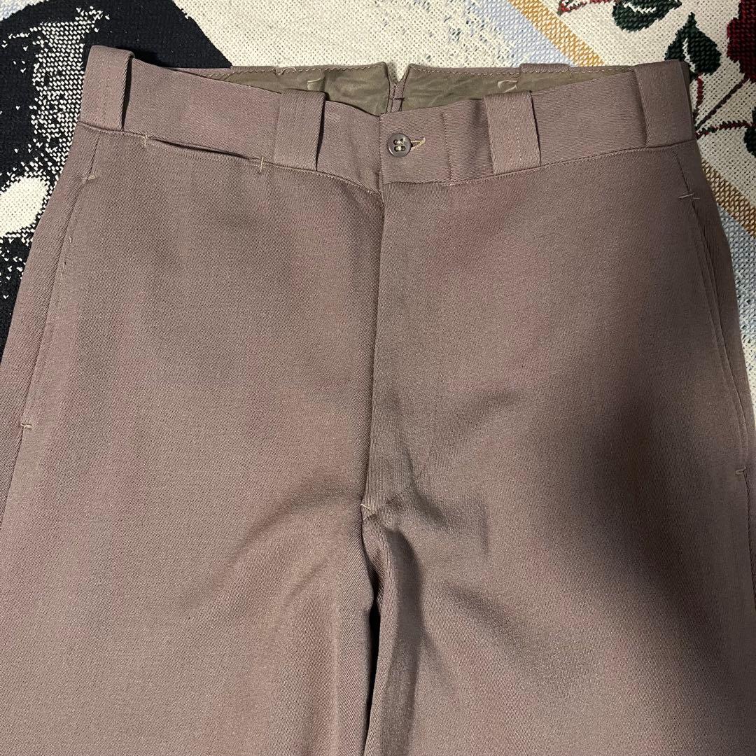 め*ん様 40s 50s ウィップコード ヴィンテージ ワークパンツ レーヨン
