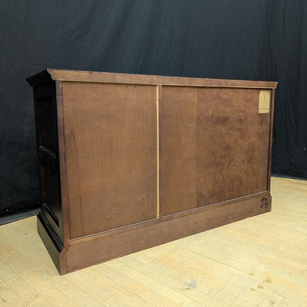 神居民芸　樺 カバ材　ローチェスト　整理箪笥　箪笥　タンス　チェスト　蟻組　民藝