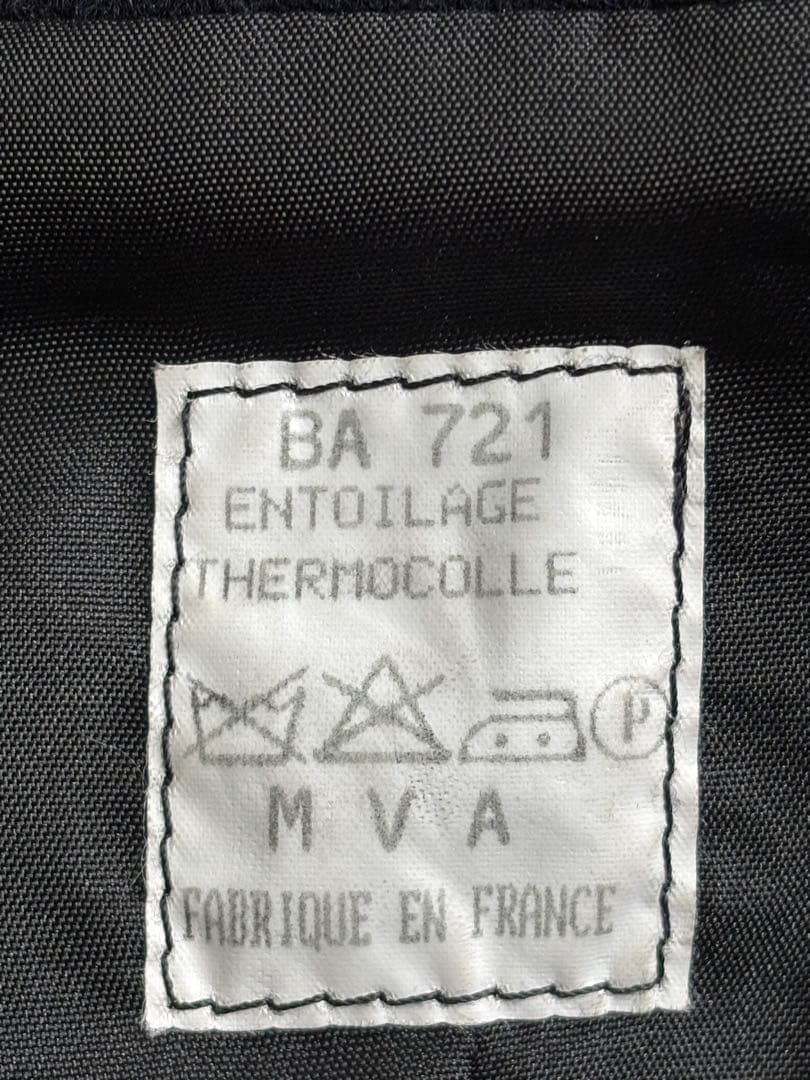 CARVEN製 フランス軍 オフィサーコート 金ボタン フランス製 ミリタリー