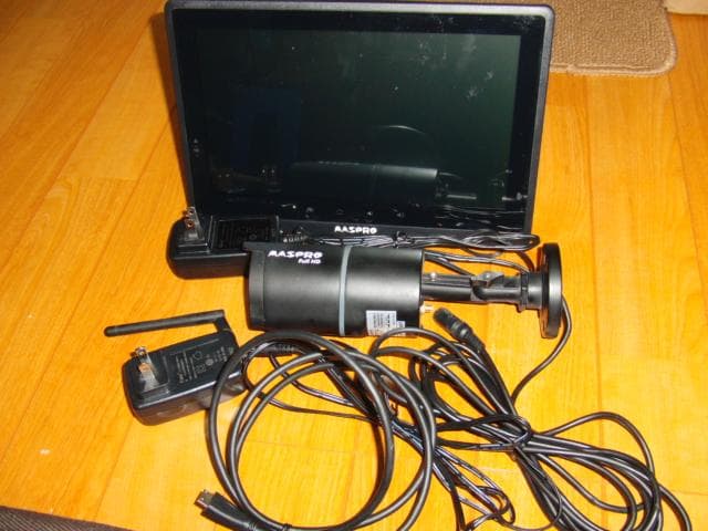 マスプロ電工　防犯カメラ　モニター＆ワイヤレスHDカメラ
