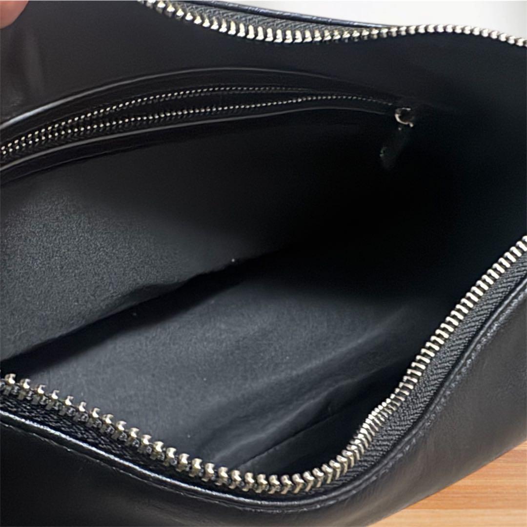 ADAM ET ROPE' FEMME スプリットレザーミドルショルダーバッグ