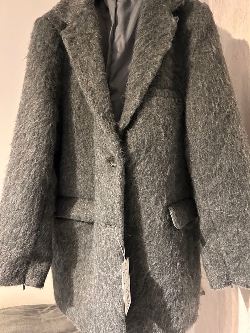 Ungrid 起毛ルーズジャケット グレー（新品　未使用品）