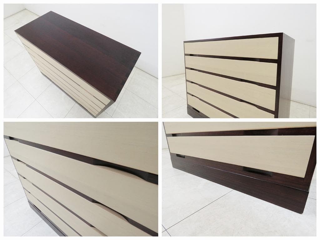 加茂箪笥■桐屋田中■モダンデザイン 総桐チェスト■総無垢■整理■伝統工芸■タンス