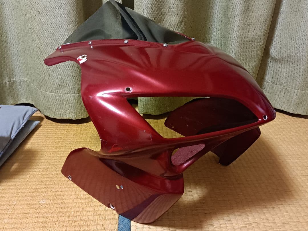 ns-1 cbr1000rr風 アッパーカウル スモークカバー付き