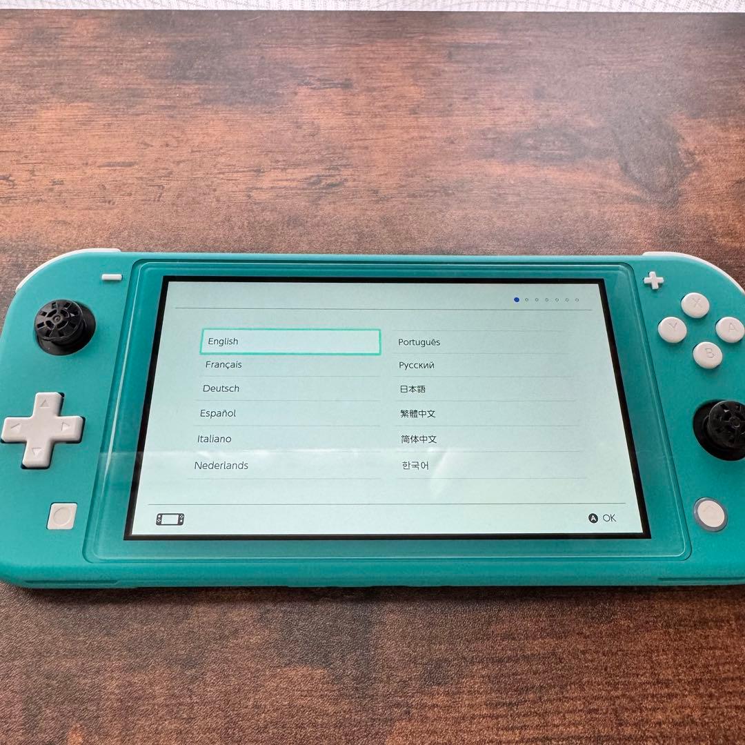 Nintendo Switch Liteターコイズ本体充電器付き