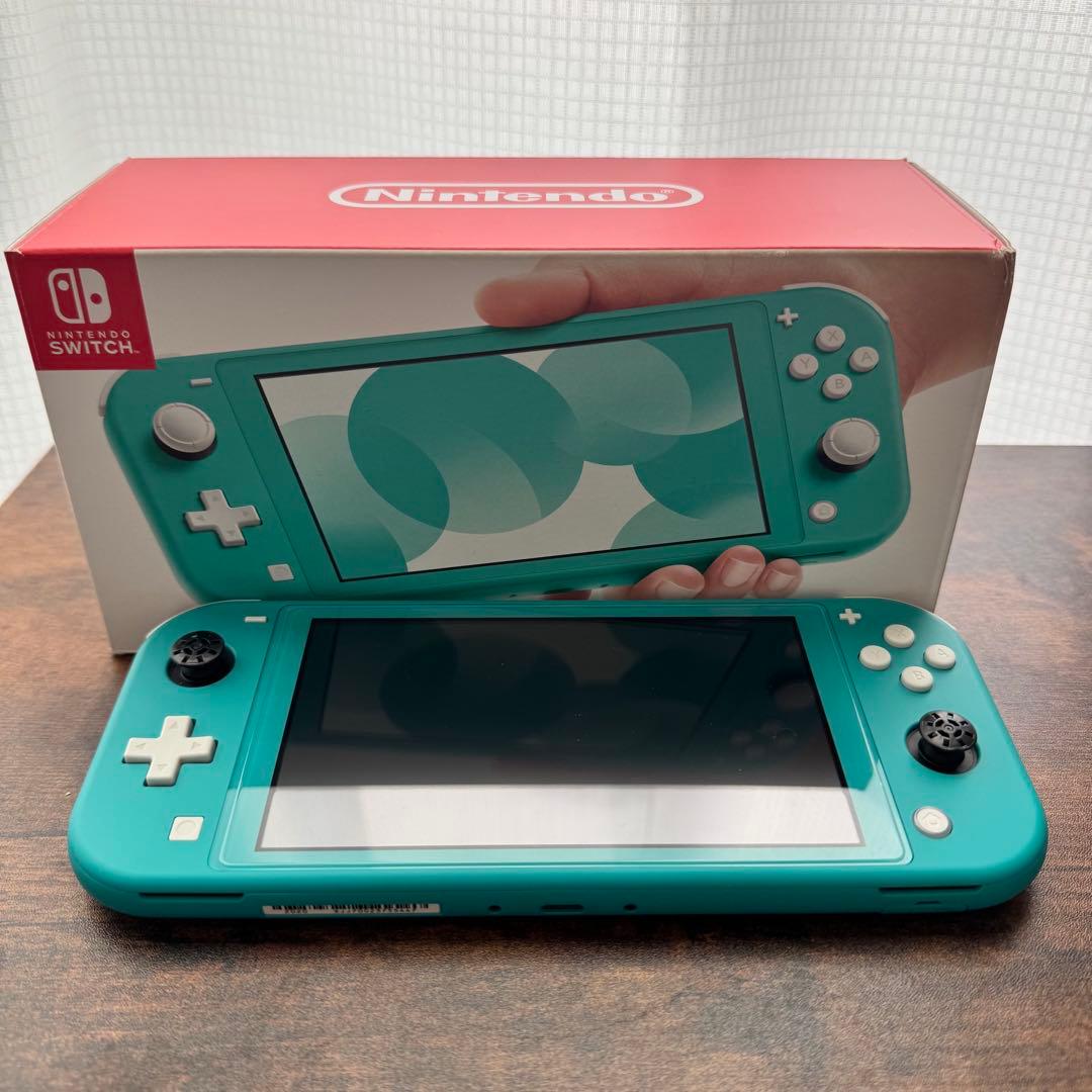 Nintendo Switch Liteターコイズ本体充電器付き
