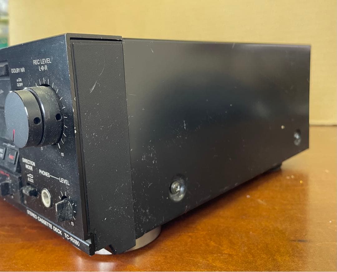 SONY TCーRX80　カセットデッキ　ジャンク
