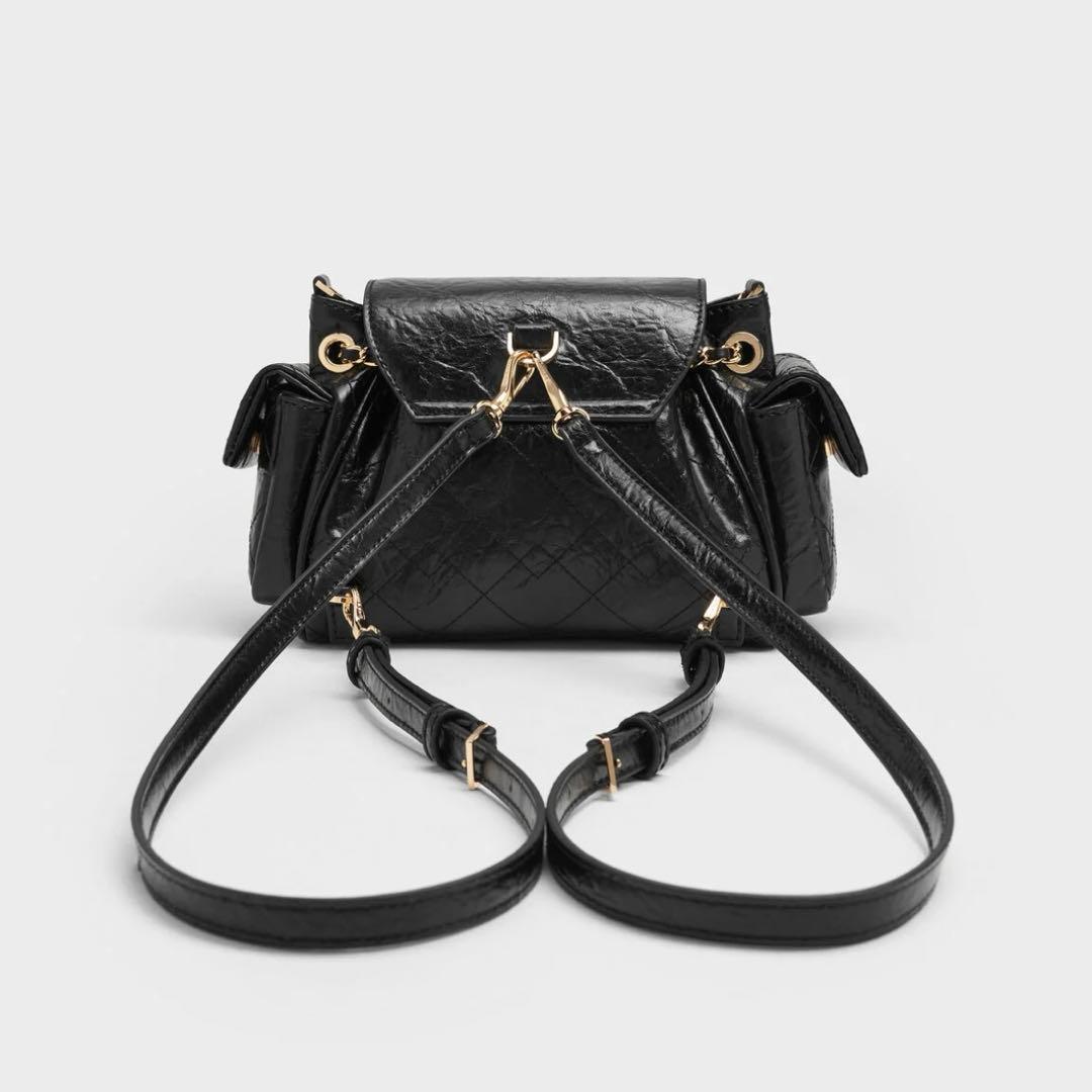 チャールズアンドキース Duo ドゥオ ツーウェイフロントフラップバックパック