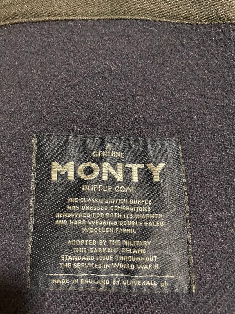 グローバーオール Monty GLOVERALL ダッフルコート モンティ