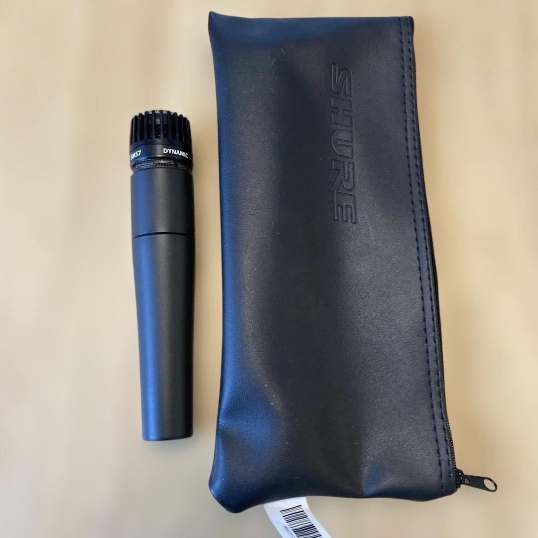 SHURE SM57 ダイナミックマイク 専用ケース付き
