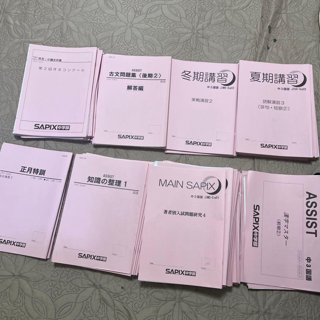 SAPIX中学部 国語