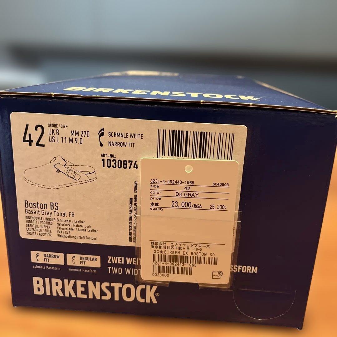 UA EXCLUSIVE＜BIRKENSTOCK＞ボストン サンダル 42