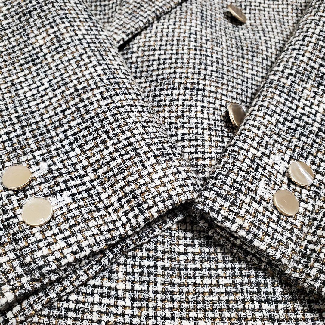 新品✨　ミラオーウェン　テーラードジャケット　ダブル　ツイード　ポリー様