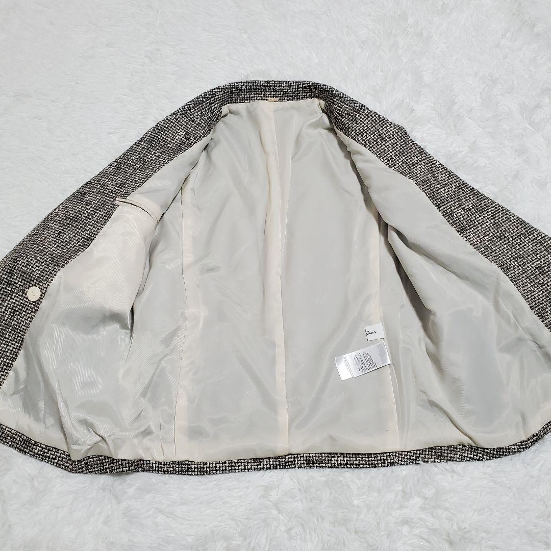 新品✨　ミラオーウェン　テーラードジャケット　ダブル　ツイード　ポリー様