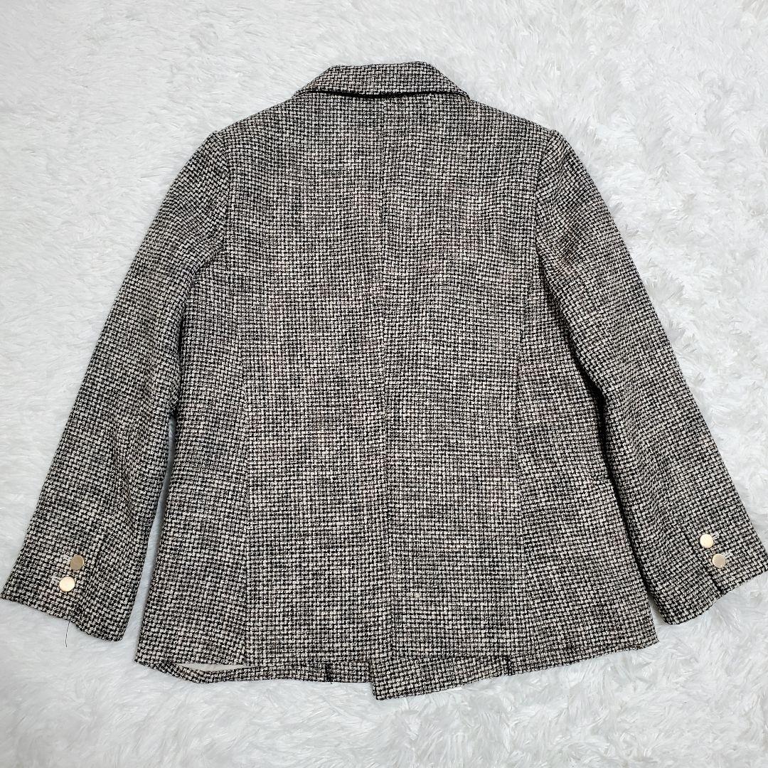 新品✨　ミラオーウェン　テーラードジャケット　ダブル　ツイード　ポリー様