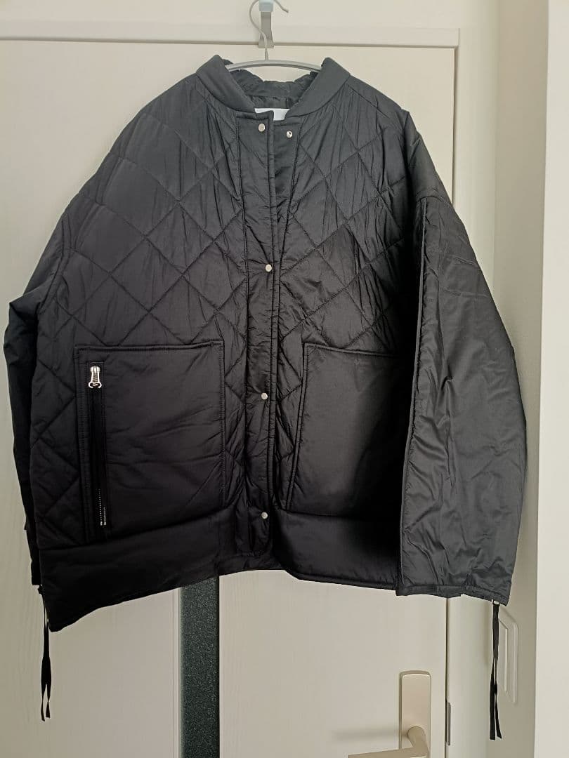 【ahya8686】キルティングブルゾン