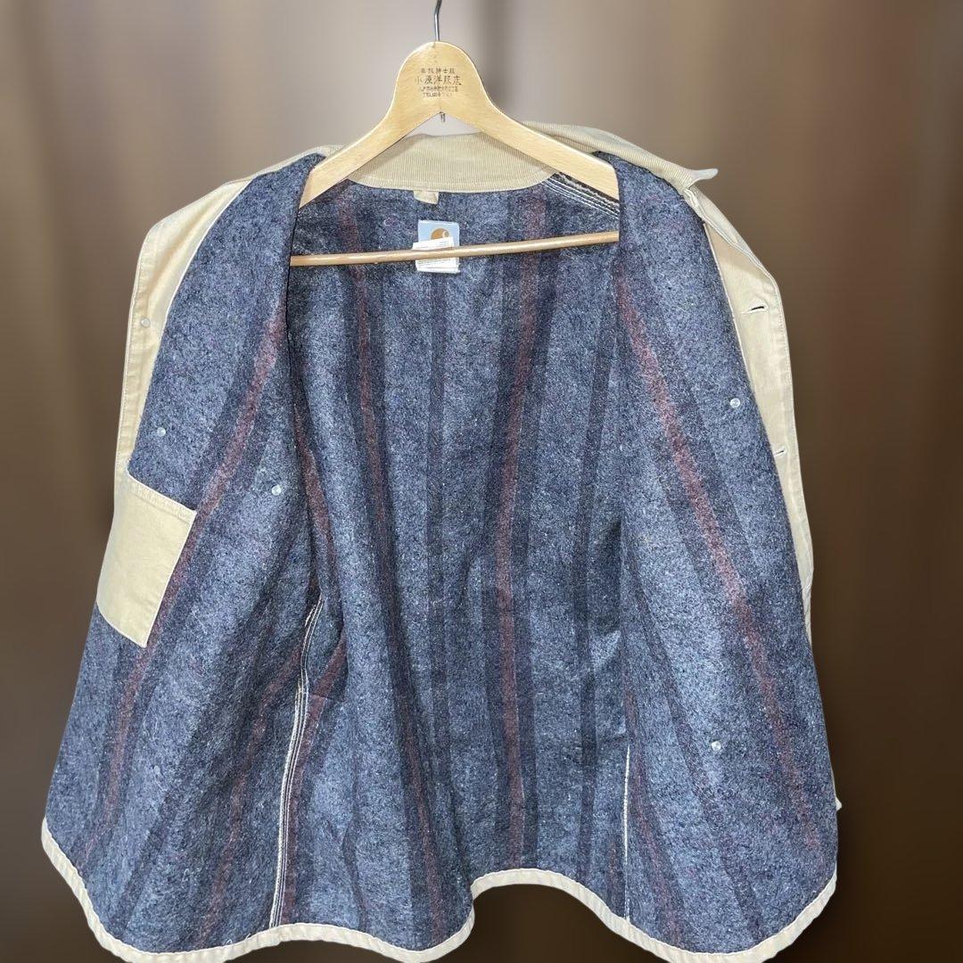 Carhartt ミシガンチョアコート カバーオール アイボリー アメリカ製