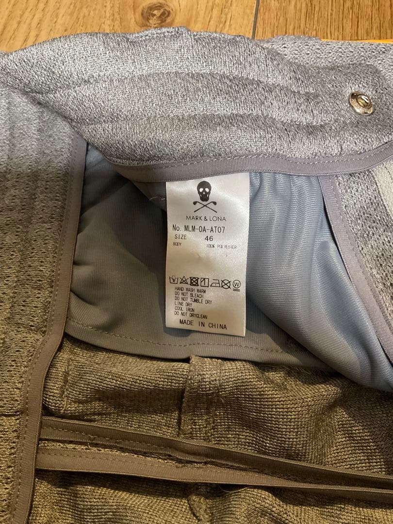 MARK&LONA マークアンドロナ ロングパンツ グレー系 46