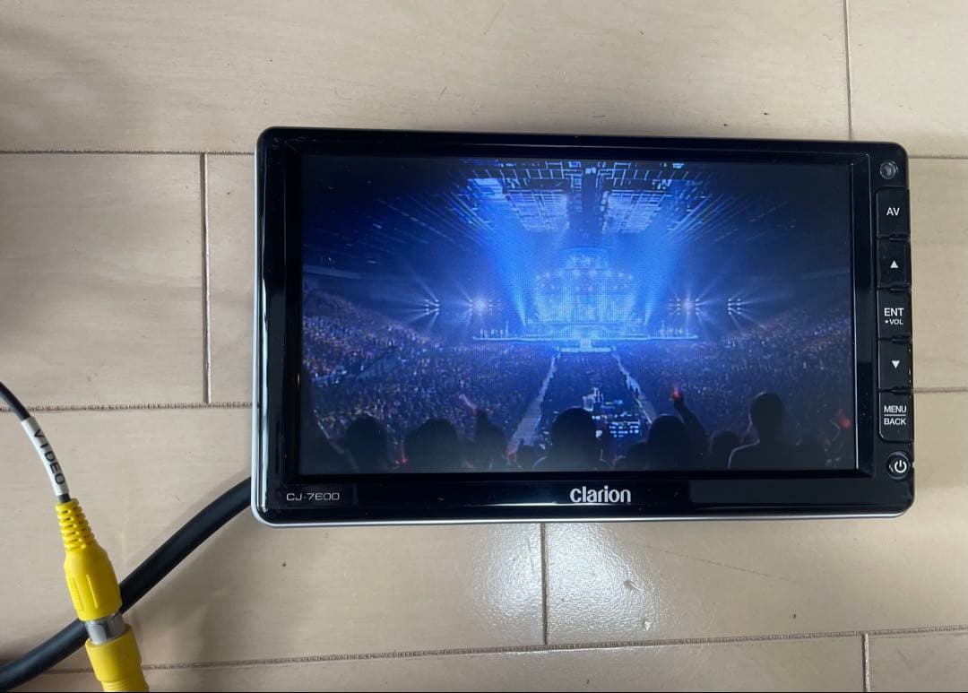 Clarion CJ7600 乗用車 トラック用モニター
