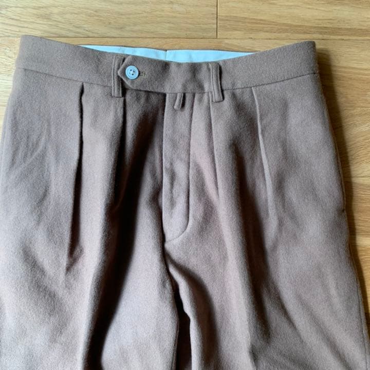 ねっこ：NEAT（ニート）フランネルパンツ　ベージュ