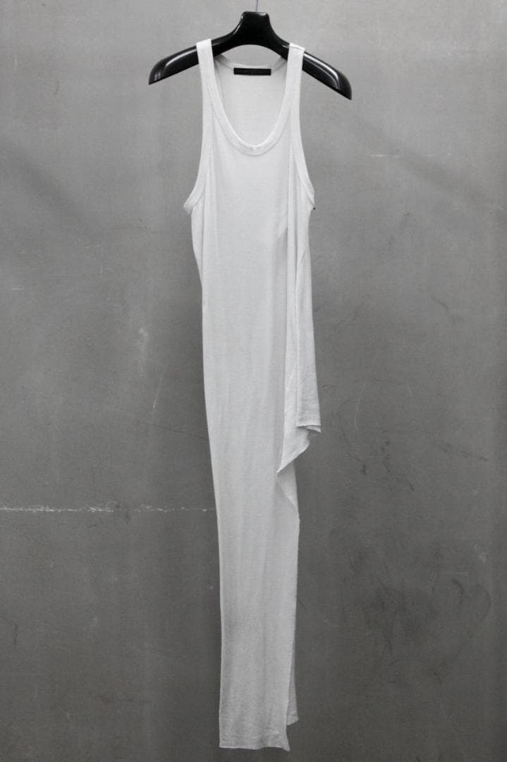 JULIUSユリウス 11-12 FW アシンメトリー・ロングタンクトップ 1