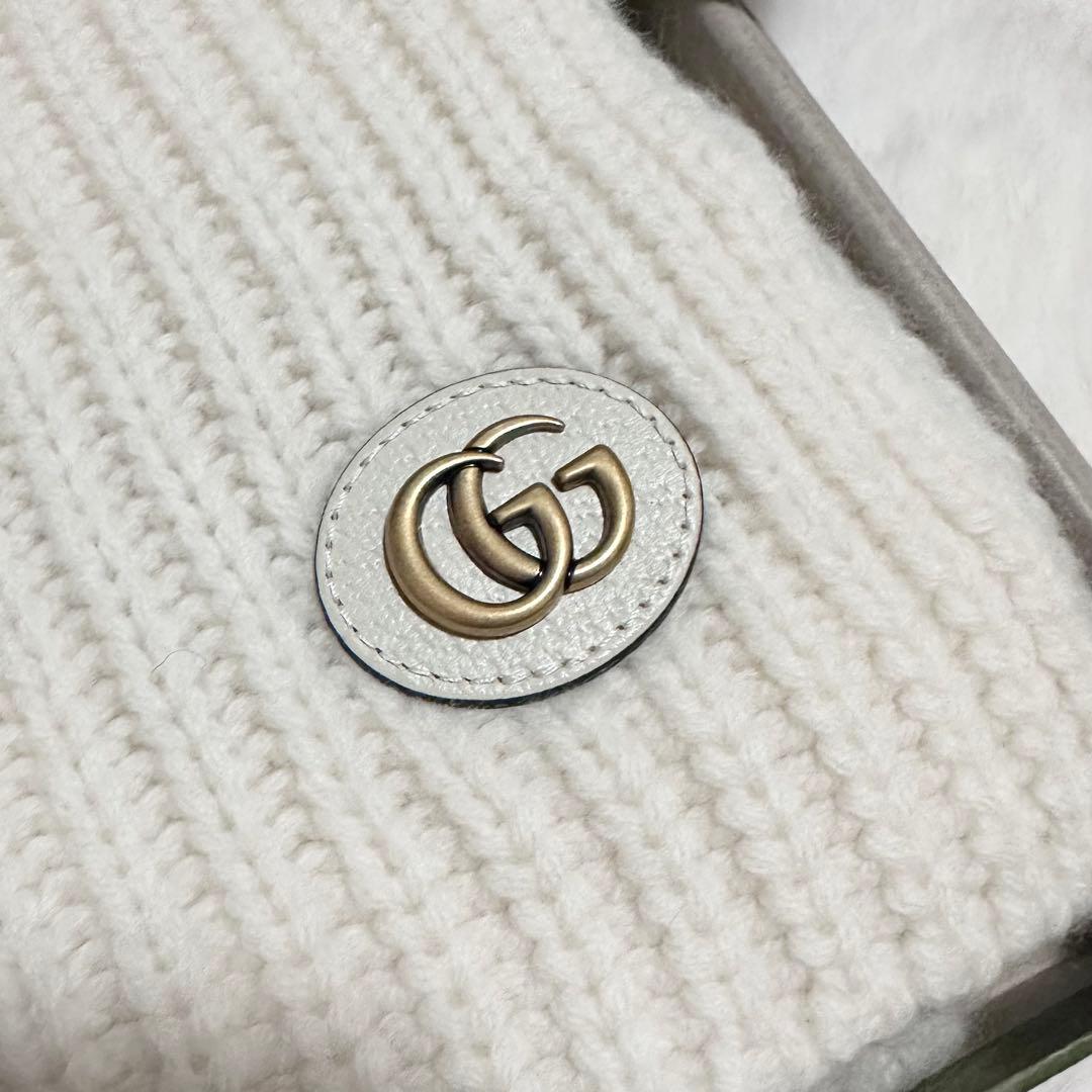 Ya8888【GUCCI】極美品　箱袋付き　グッチ　ダブルG付き