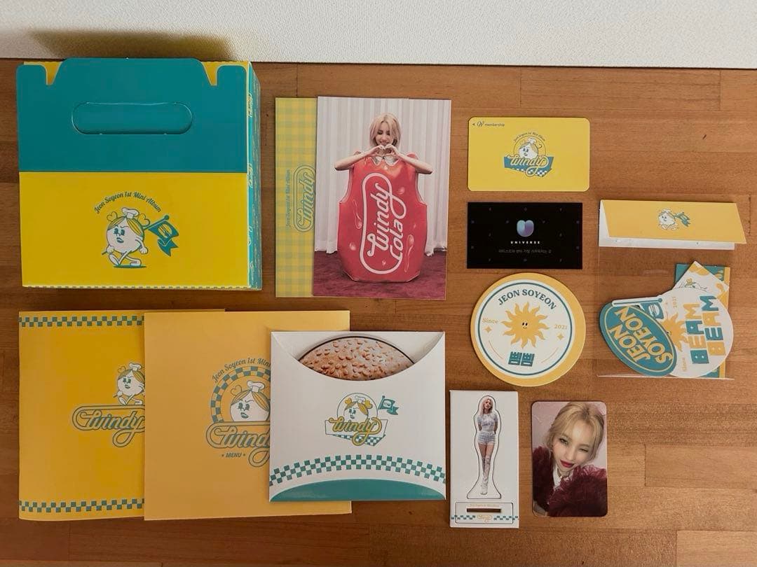 g-idle ソヨン windy ソロアルバム 完品 1点のみ