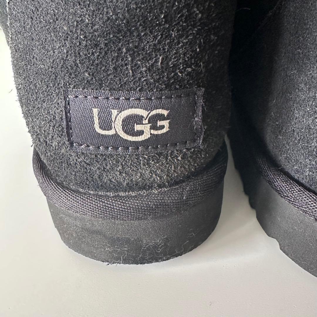 27cm UGG ブラック ムートンブーツ
