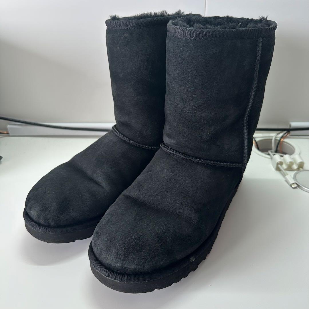 27cm UGG ブラック ムートンブーツ