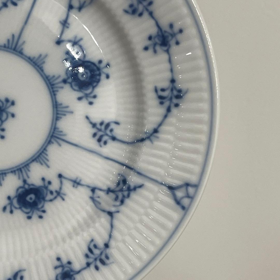 ロイヤルコペンハーゲン　ブルーフルーテッドプレイン　17cm 2枚